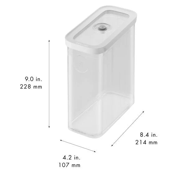 Zwilling, Contenitore Cube 3M trasparente-bianco Fresh & Save