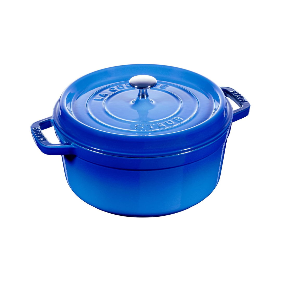 Staub, Cocotte rotonda Royal Blue, 24cm