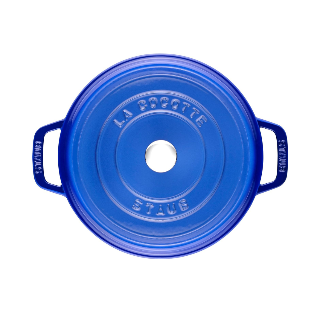 Staub, Cocotte rotonda Royal Blue, 24cm