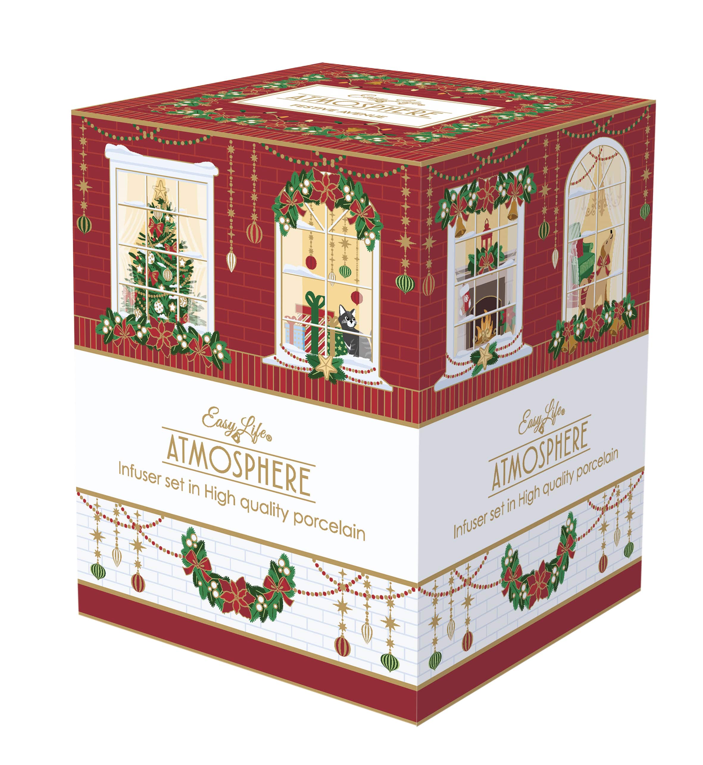 Mug e sottobicchiere con infusiera - 350 ml