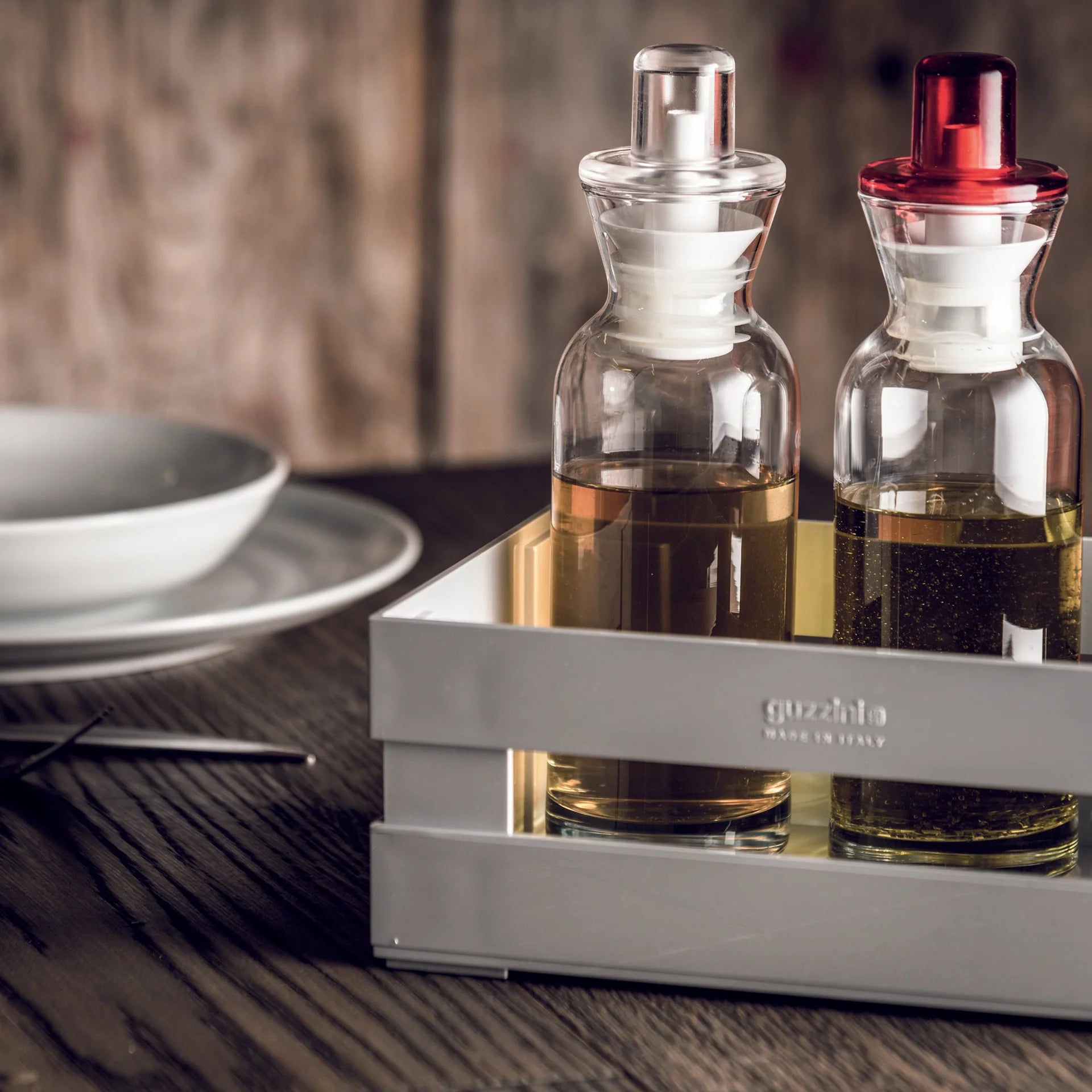 GUZZINI - OLIERA/ ACETIERA 'PERFECT DRESSING' "PREPARATION"