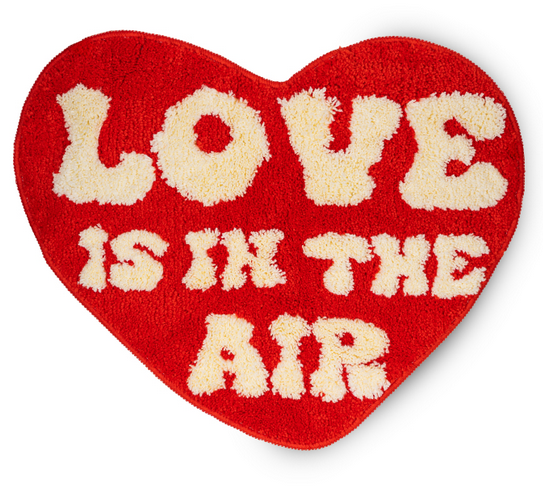 Tappeto colorato " Love is in the air "