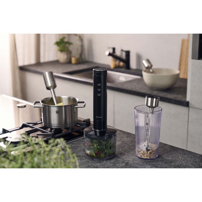 Frullatore a immersione senza filo / Batteria non inclusa - Nero