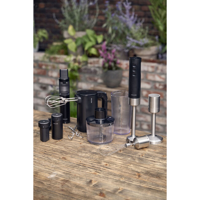 Frullatore a immersione senza filo / Batteria non inclusa - Nero