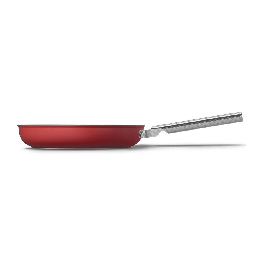 Smeg - 50's Style Cookware Padella 28cm 2,8L Antiaderente colore rosso
