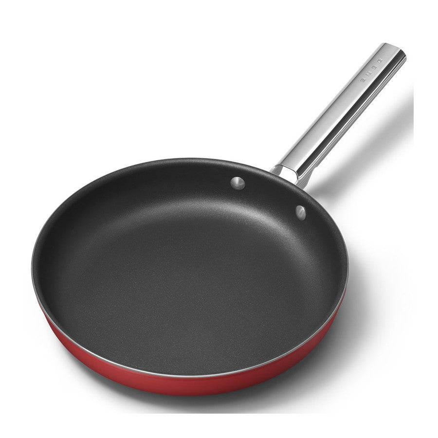 Smeg - 50's Style Cookware Padella 28cm 2,8L Antiaderente colore rosso