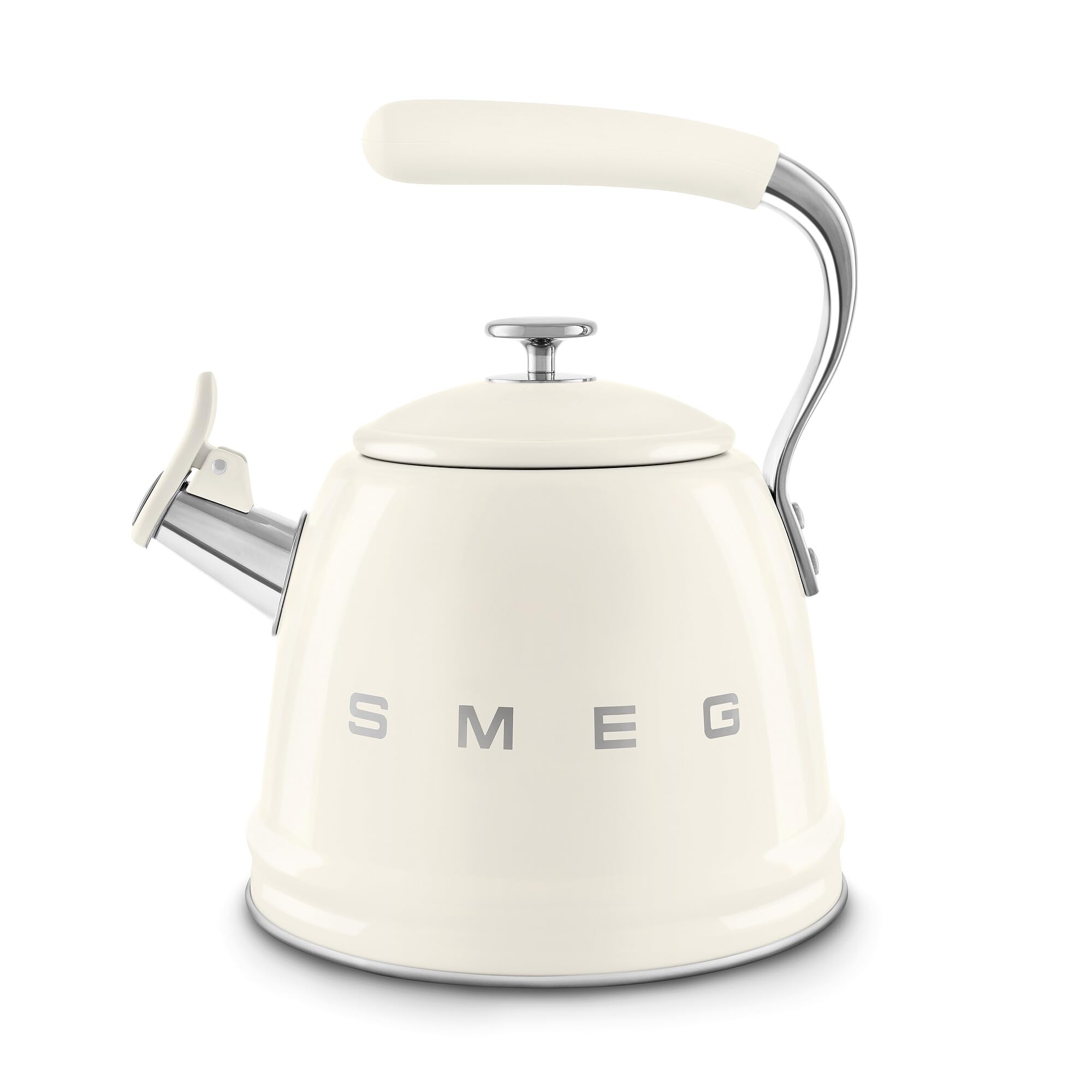 Smeg - Bollitore a fischio Panna Estetica 50's Style