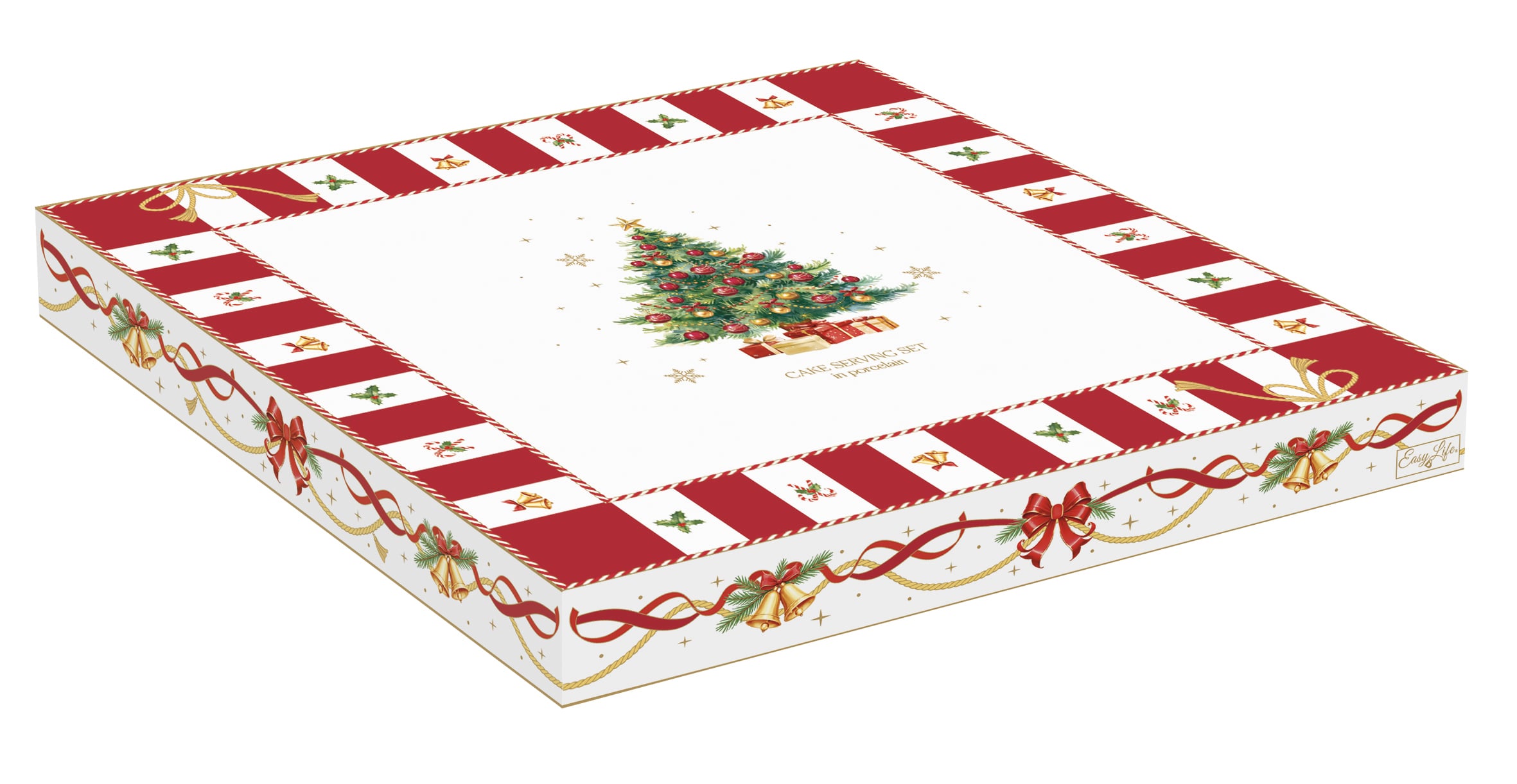 Piatto torta 32 cm e Paletta - In Color Box / Christmas Tale