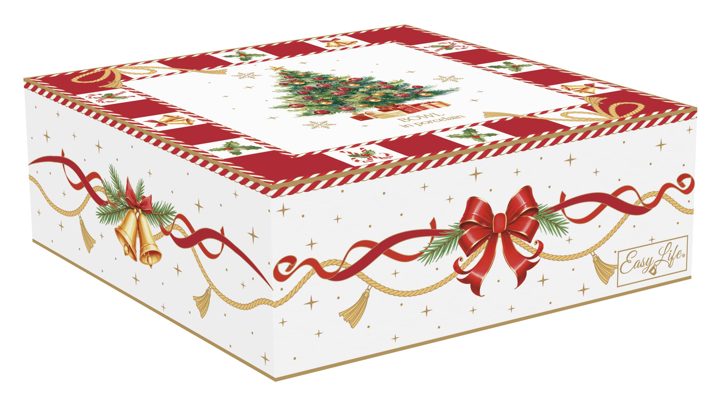 Ciotola a stella In Color Box - 15 h 5 cm /Christmas Tale