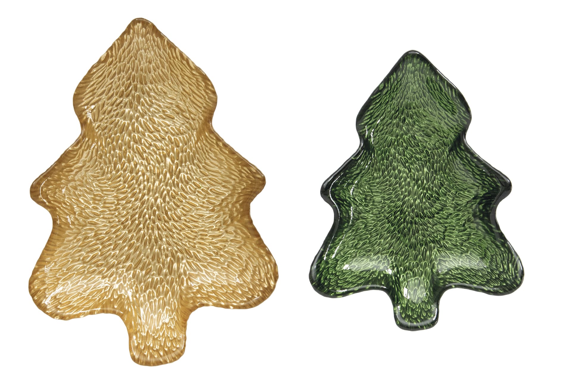 Set 2 piattini in vetro - In Color Box / Christmas Twist