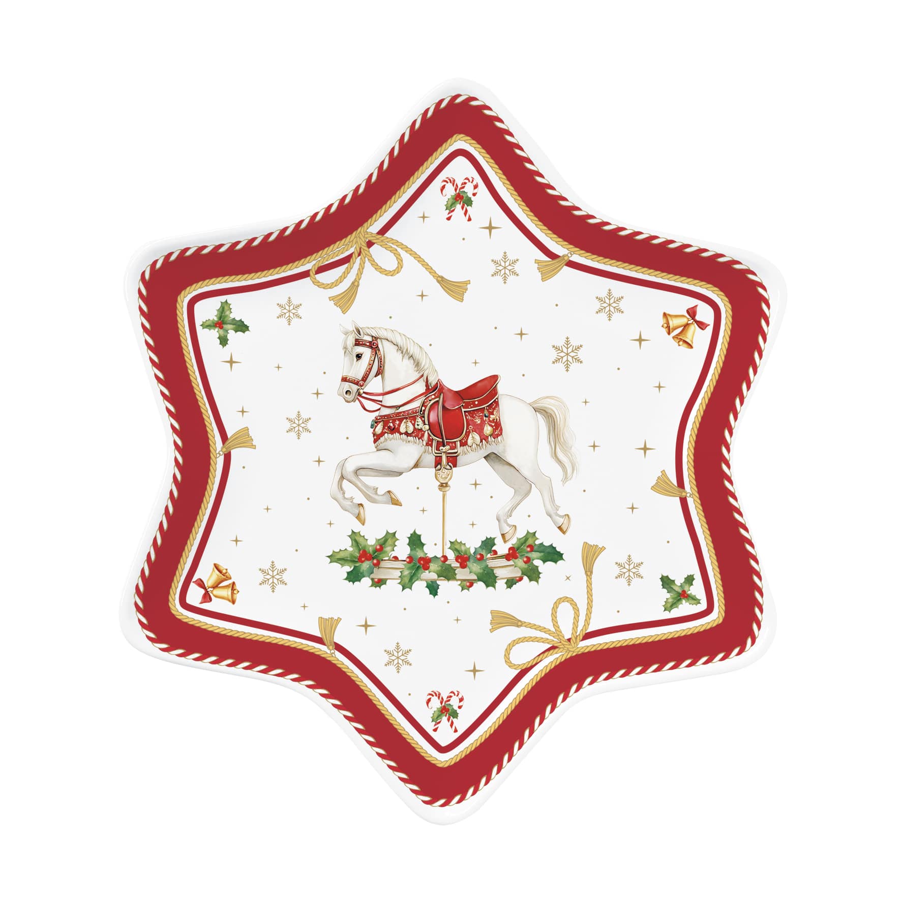 Piatto Stella In Color Box - 22,5 cm / Christmas Tale