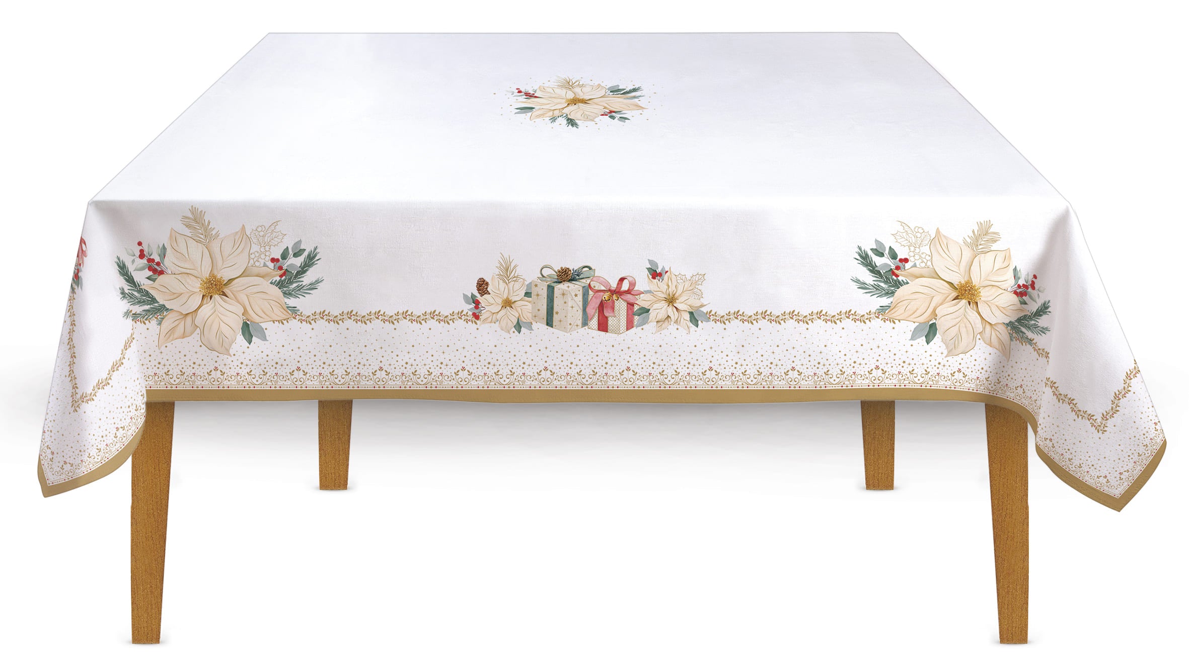 Tovaglia rettangolare - 180x145 cm / White Elegance