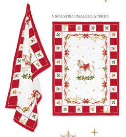 Set 2 strofinacci - 70x50 cm / Christmas Tale