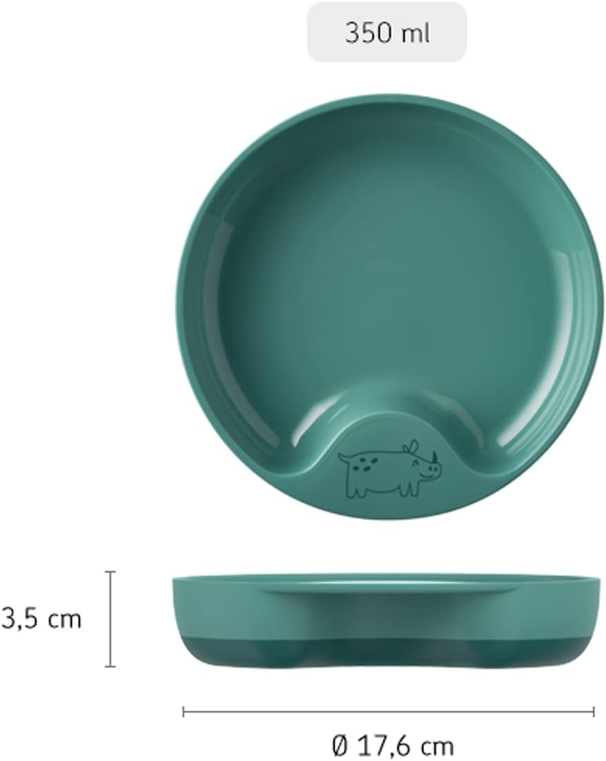 Mepal Mio - piatto antiscivolo per bambini - adatto al microonde