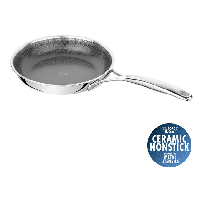 Padella - 28 cm, 18/10 acciaio inossidabile, Ceraforce HyCoat