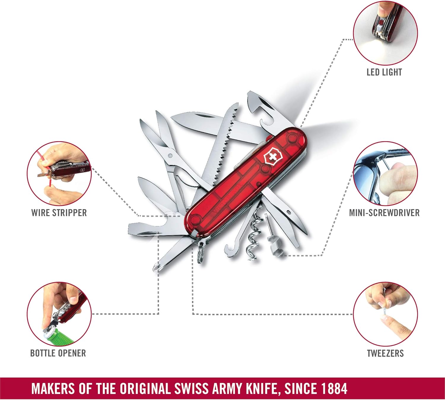 Multiuso - Huntsman Lite / Red