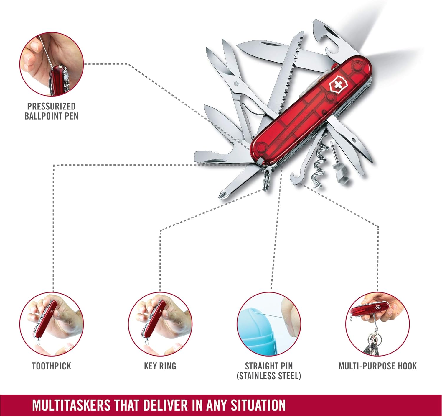 Multiuso - Huntsman Lite / Red