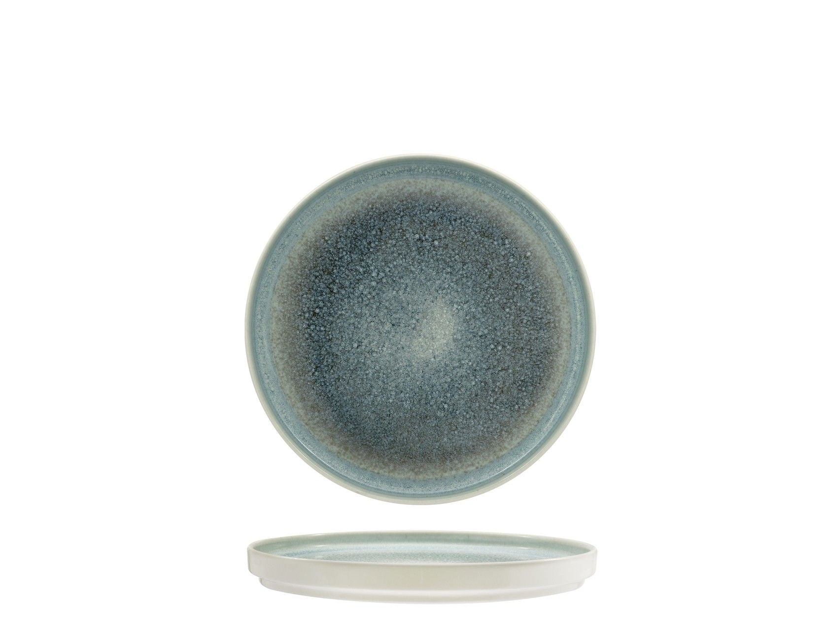 Piatto piano impilabile 26 cm Caldera Grey