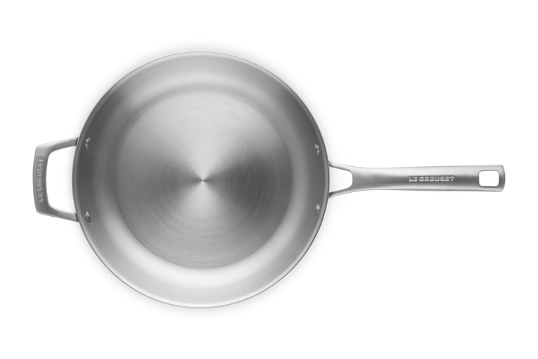 Padella bassa con maniglia Acciaio Inox Essential - 28 cm