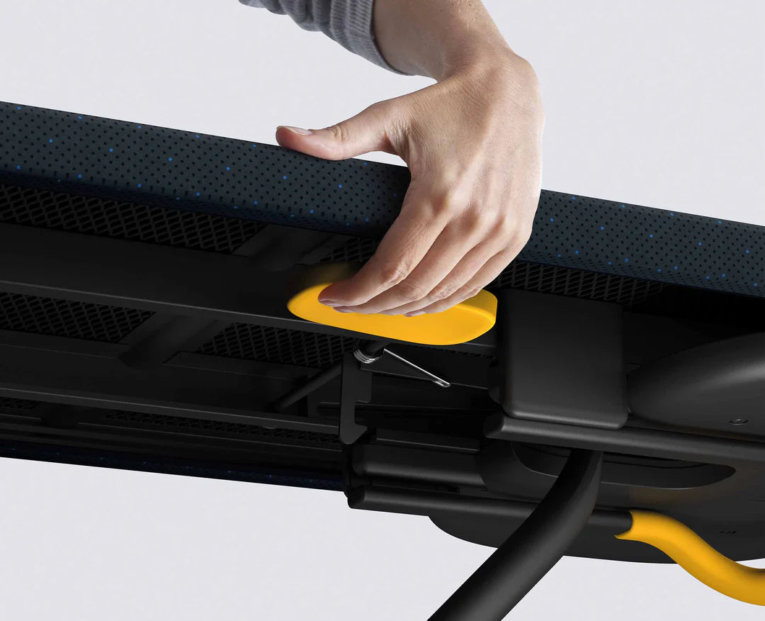 Glide Max Plus - Asse da stiro piegabile con fodera avanzata - Blue 135 cm