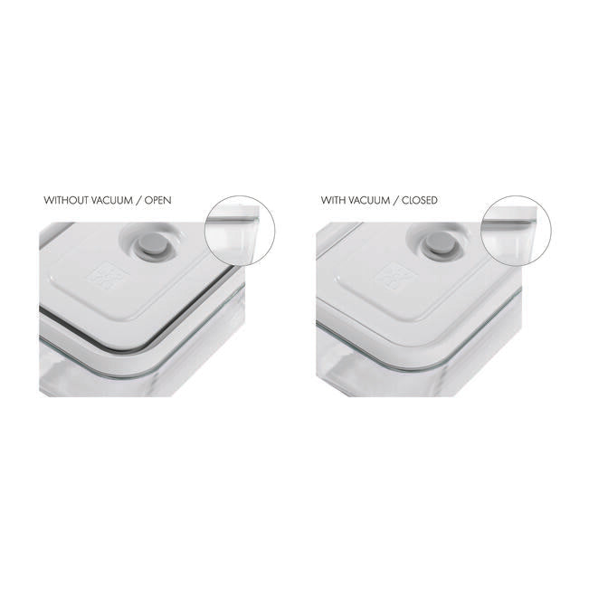 Fresh & Save Starter set sottovuoto, plastica / M/L, 7-pz., bianco