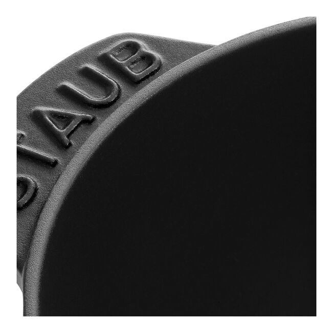 Cozziera ovale - 25 cm, nero