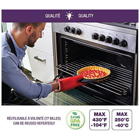 Catena Cottura in Silicone - Rossa