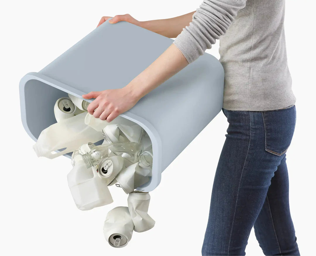 GoRecycle Contenitore per il riciclaggio - 32L azzurro chiaro