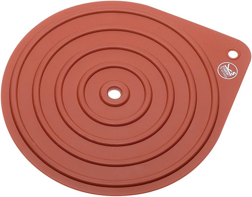 Sottopentola - Silicone Rosso