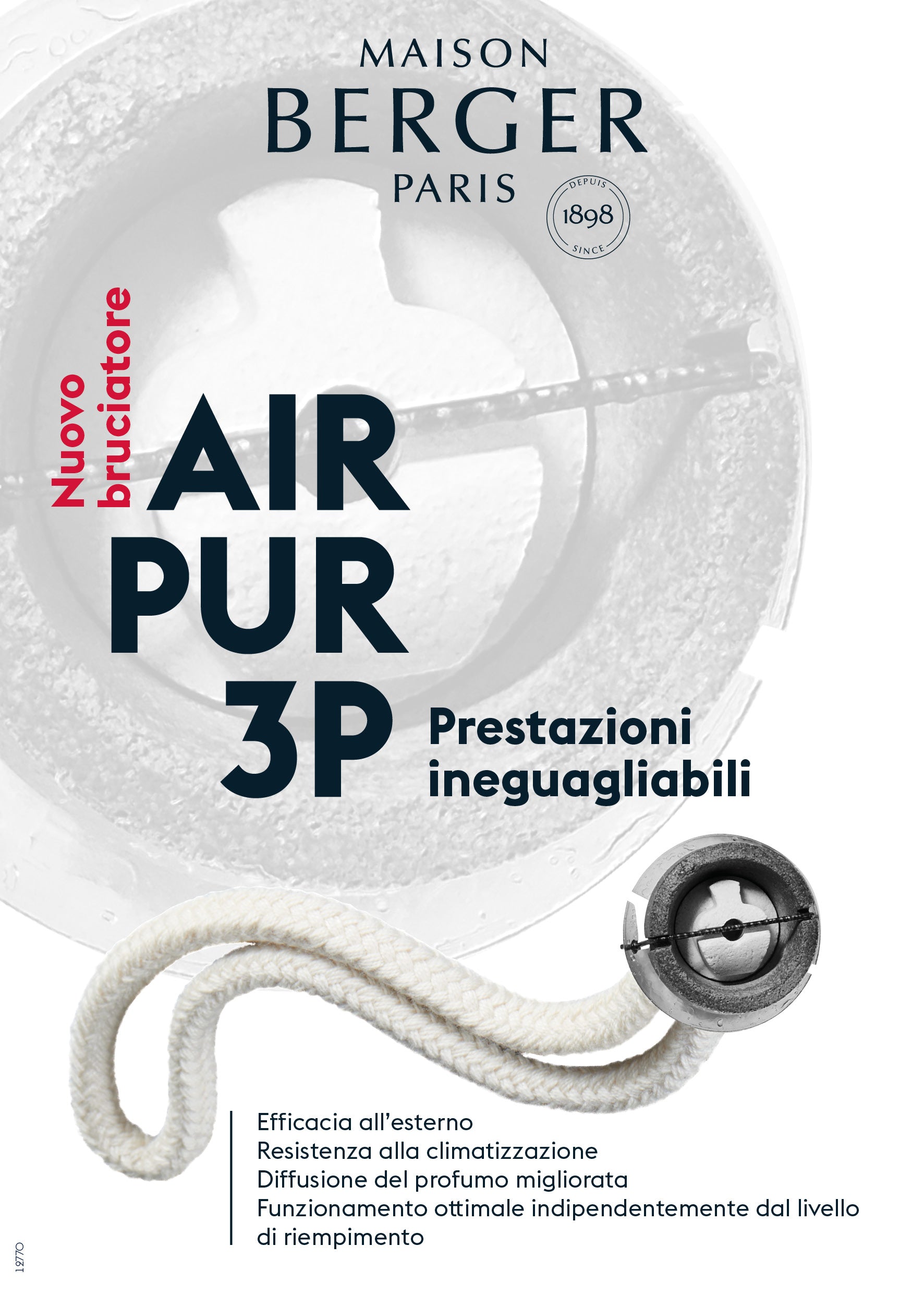 AIR PUR 3P - Nuovo Ricambio Stoppino Bruciatore