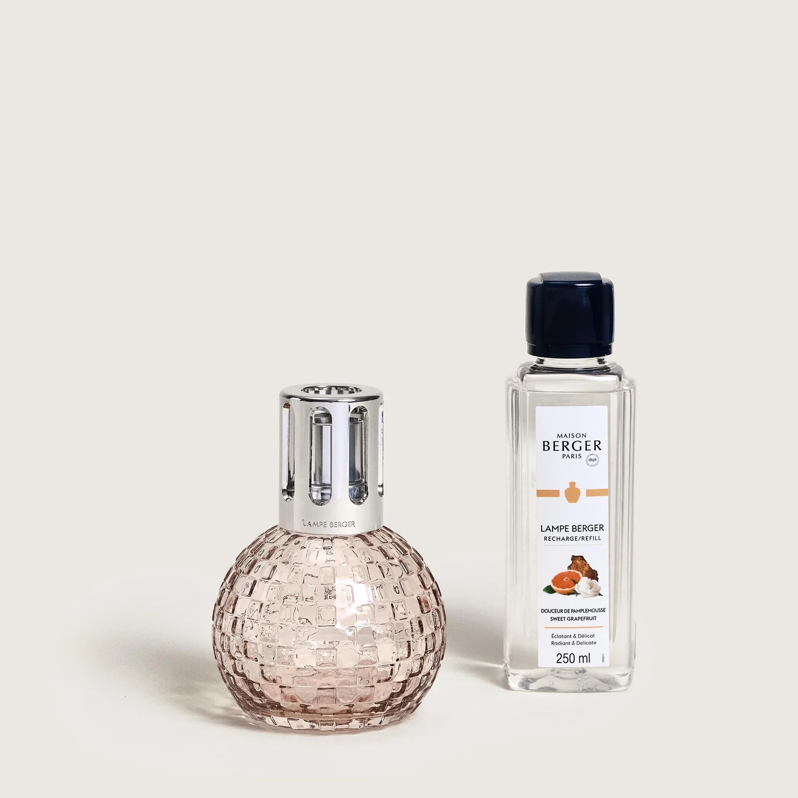 Lampada Catalitica Cofanetto DISCO Rose + 250ml Douceur de Pamplemousse