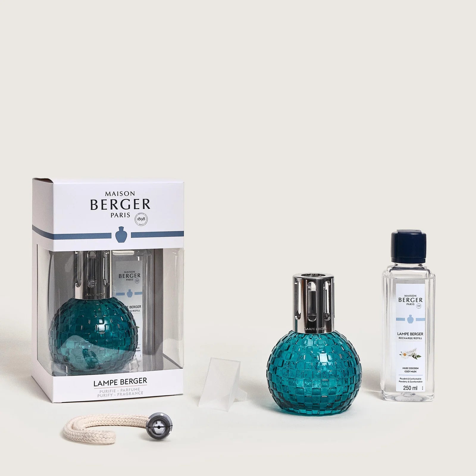 Lampada Catalitica Cofanetto DISCO Vert + 250ml Musc Cocoon