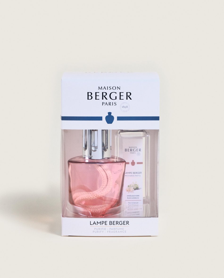 Lampada Catalitica Cofanetto TERRA Rouge con 250ml di Angélique Noir