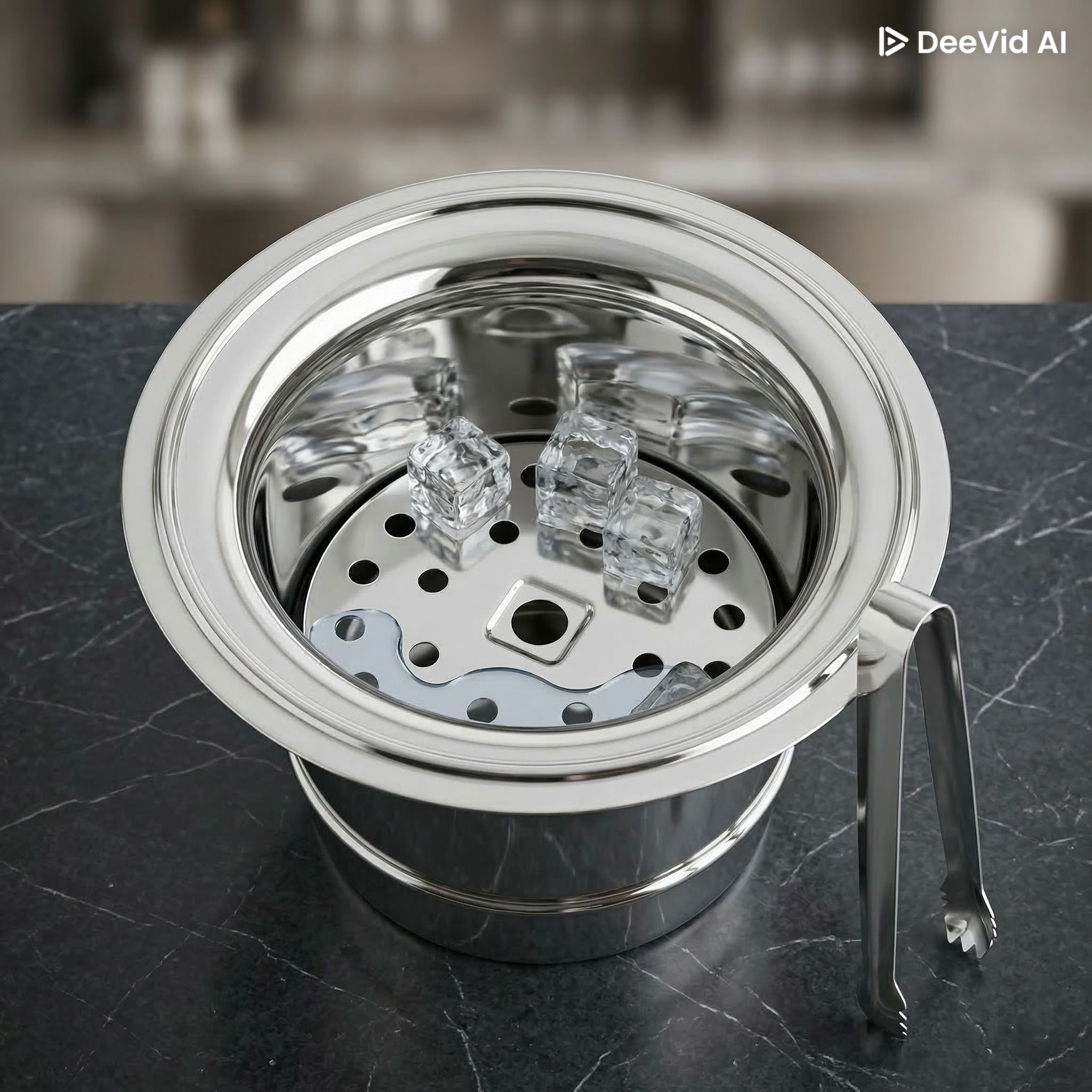 Secchiello Portaghiaccio Termico con Griglia