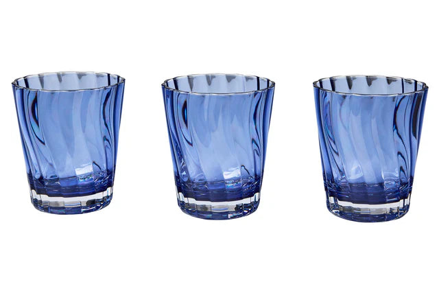 Formentera - Set 6 bicchieri Blu In Metacrilato