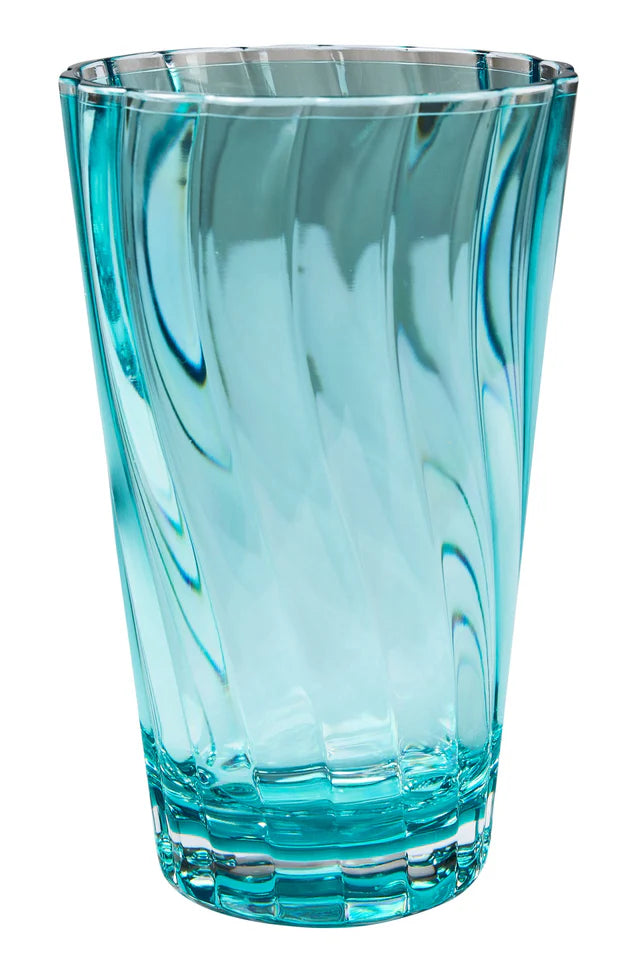 Formentera - Set 6 Bicchieri da Bibita Azzurri In Metacrilato