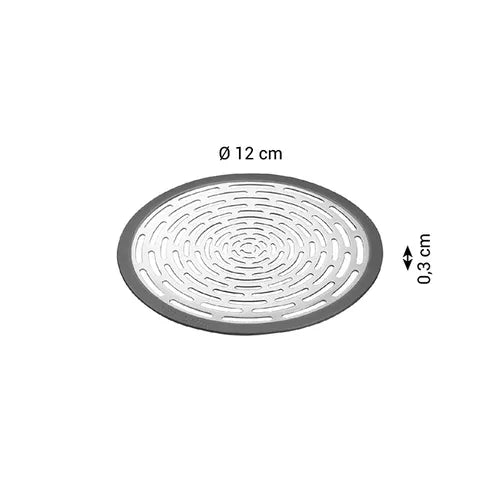 FILTRO LAVELLO, ACCIAIO INOX 12 cm "PRESTO"