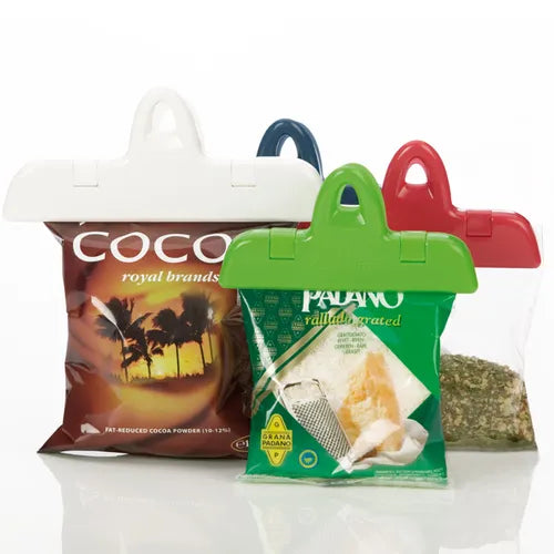 CLIP PER SACCHETTI Set 3 pezzi