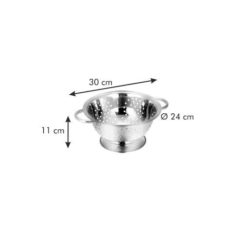 COLAPASTA CON BASE - 24 CM