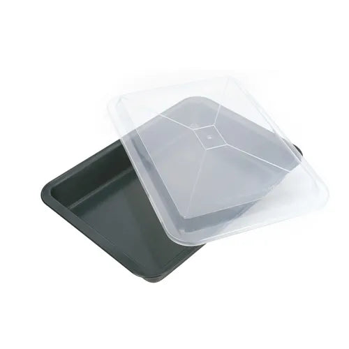 Tescoma Teglia Rettangolare Alta Con Coperchio In Plastica 33X23 Cm "Delicia" -