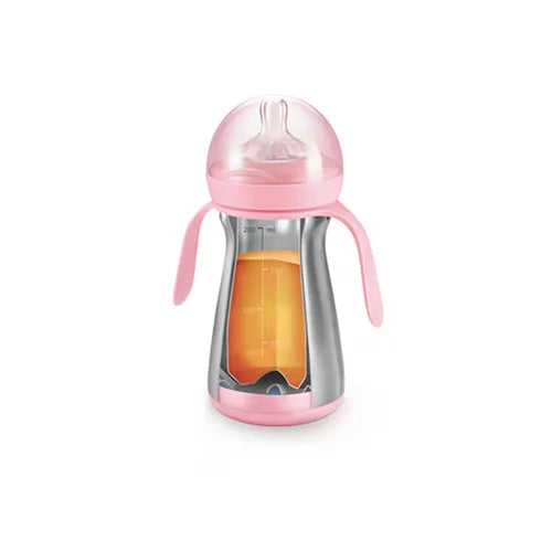 Biberon Termico 200 Ml Rosa "Papu Papi"