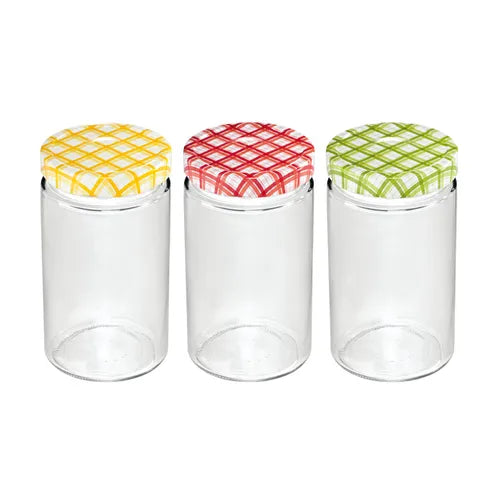 Vasetto Per Conserve 3 Pz 700 Ml "Della Casa"