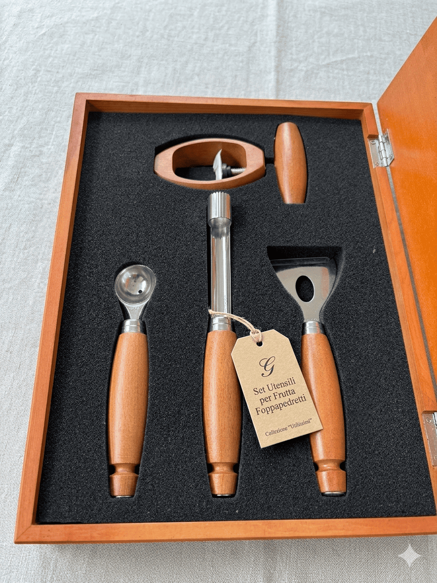Set Utensili per Frutta Foppapedretti Collezione "Utilissimi"