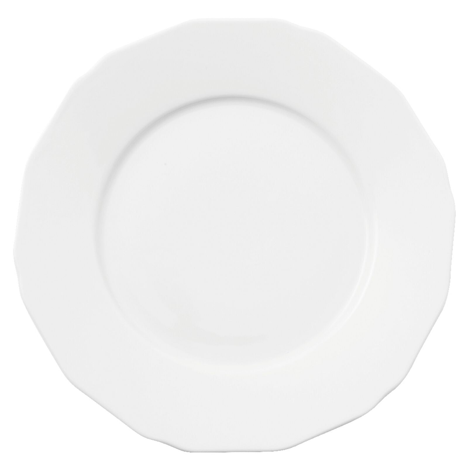 Garden piatto piano in porcellana bianco 28,5 cm