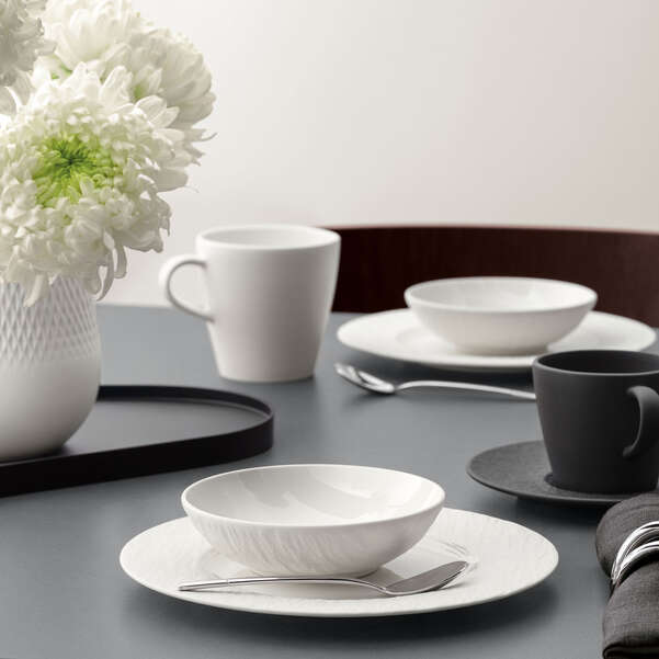 Manufacture Coppetta macedonia - Bianco, Premium Porcelain