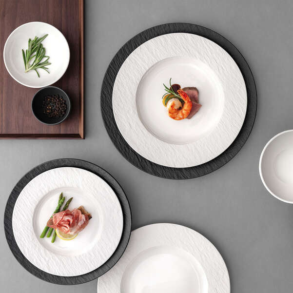 Manufacture Piatto da dessert/ colazione - Bianco, Premium Porcelain
