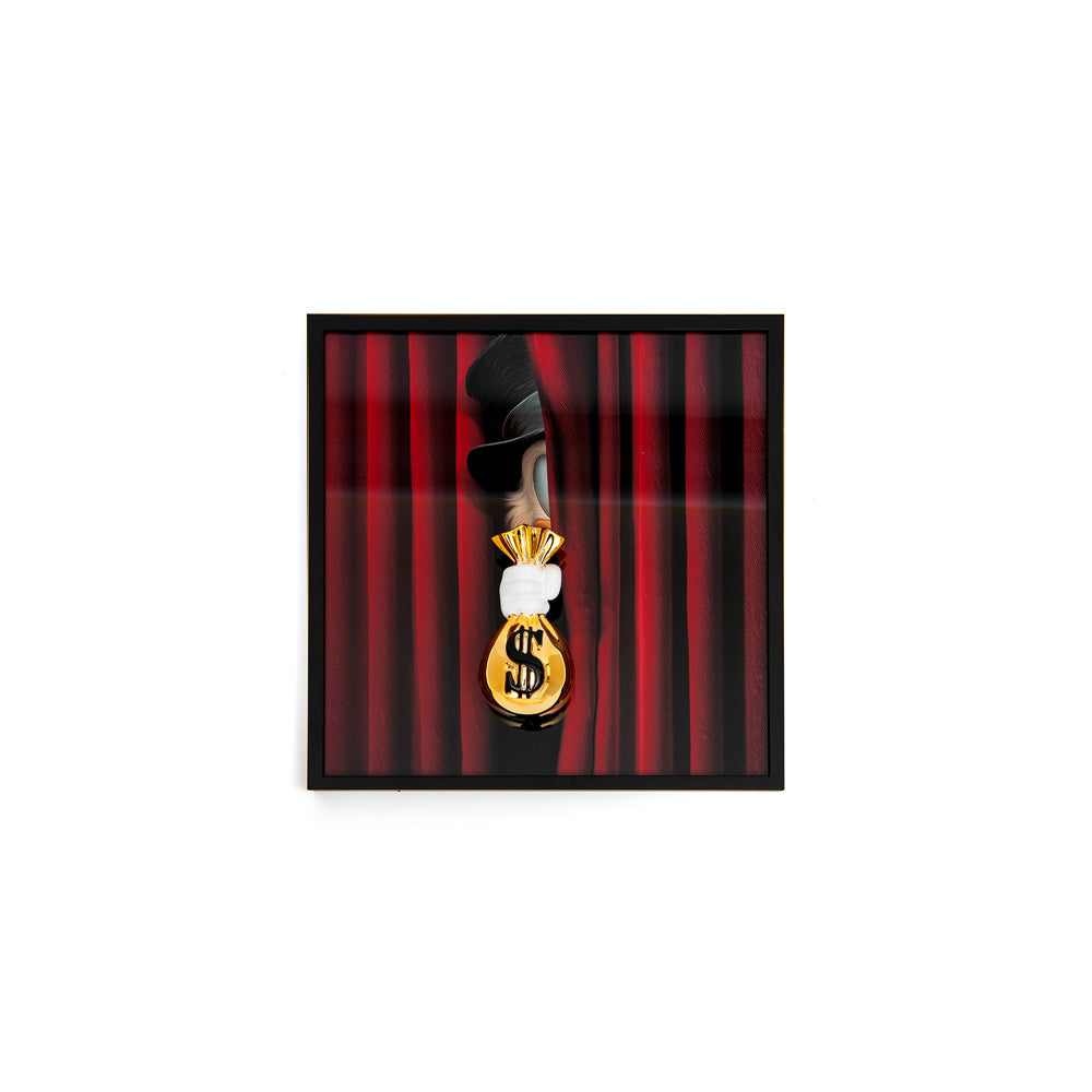 Quadro MONEY BAG ON STAGE - 30X30