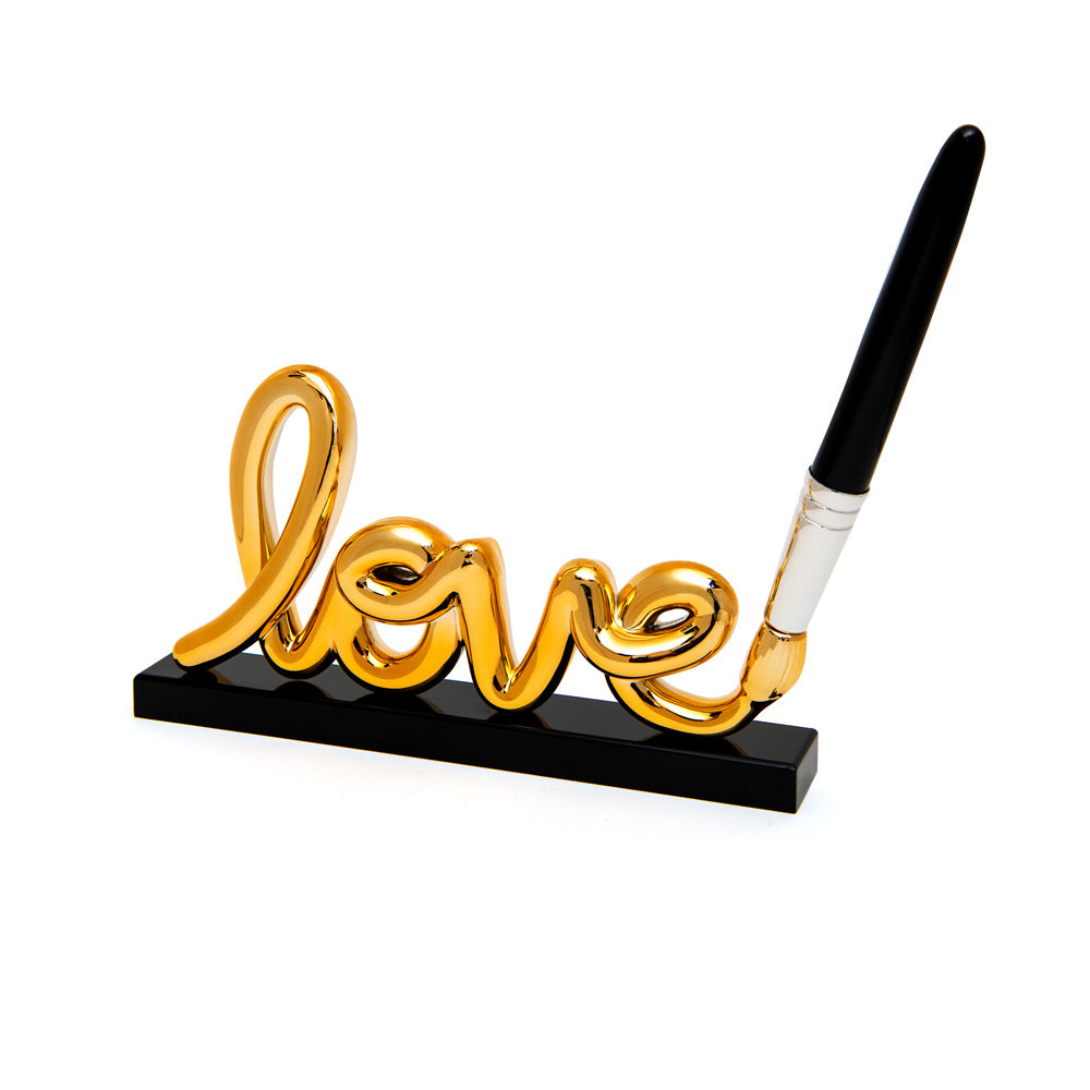 Quadro LOVE SIGN ORO - 30 CM
