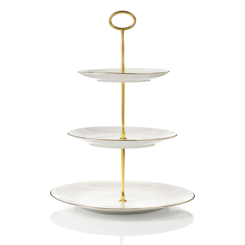 DOMUS GOLD LINE Alzata 3 livelli - 27,5 - 21 - 16 cm