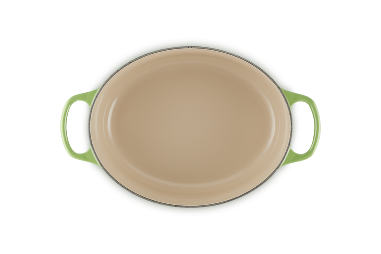 Cocotte ovale Evolution in ghisa vetrificata - Verde Bamboo 29 CM / 4.7 L